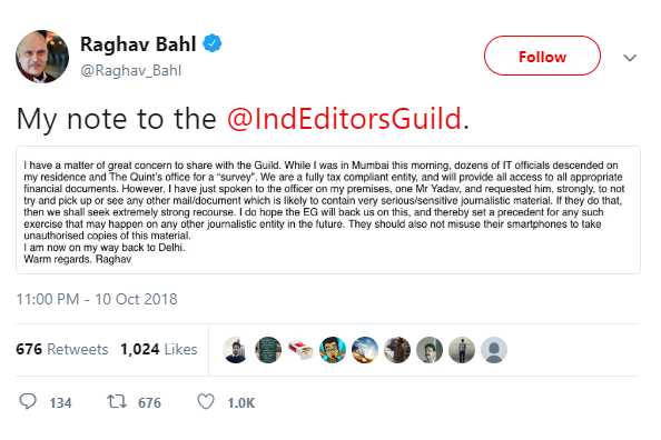 Twitter/@Raghav_Bahl
