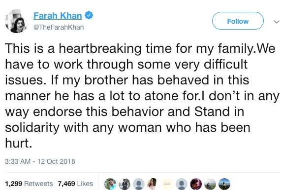 Twitter/@farahkhan