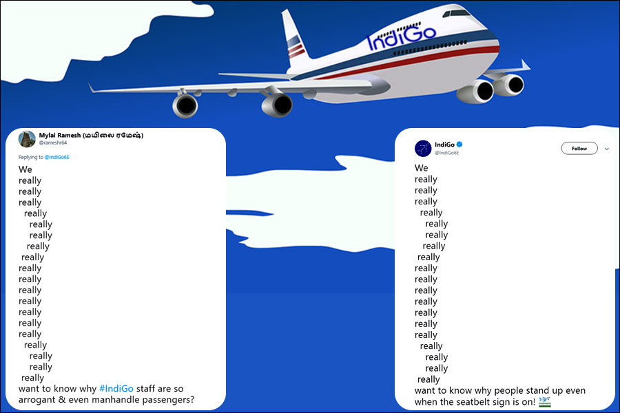 Twitter/@IndiGo6E