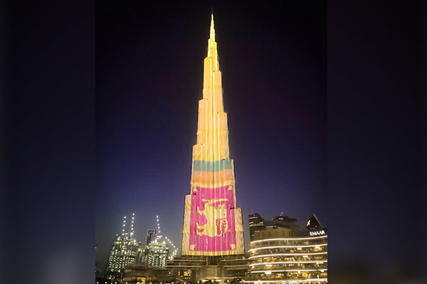 Twitter/@BurjKhalifa