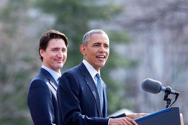 Obama appeals to Canadians, bring Justin Trudeau back to power Obama appeals to Canadians, bring Justin Trudeau back to power