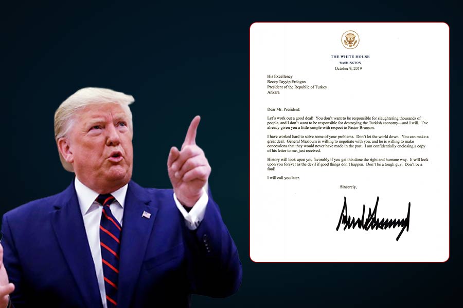 Trump's President threatened Turkey, don't be fooled Trump's President threatened Turkey, don't be fooled