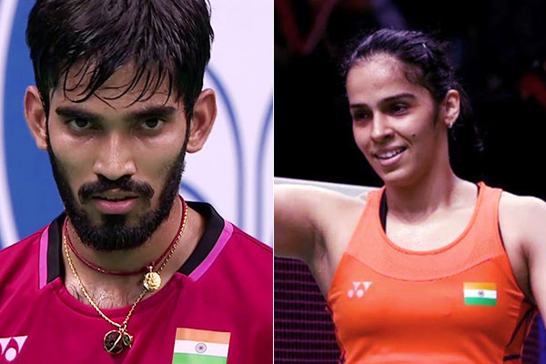 Saina, Srikanth crash out of Denmark Open Saina, Srikanth crash out of Denmark Open