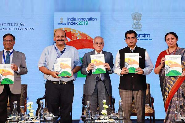 NITI Aayog released Innovation Index, Karnataka on top NITI Aayog released Innovation Index, Karnataka on top