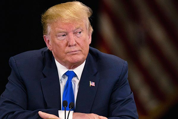 US President Trump's Twitter account close US President Trump's Twitter account close
