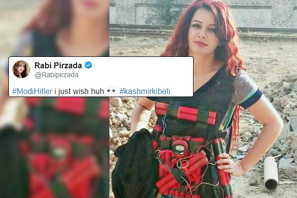 Pakistani pop singer becomes 'fidayeen', PM Modi on target Pakistani pop singer becomes 'fidayeen', PM Modi on target