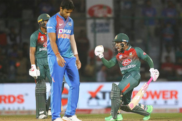 Bangladesh beat India by 7 wickets at Arun Jaitley Stadium in Delhi in T20 Bangladesh beat India by 7 wickets at Arun Jaitley Stadium in Delhi in T20