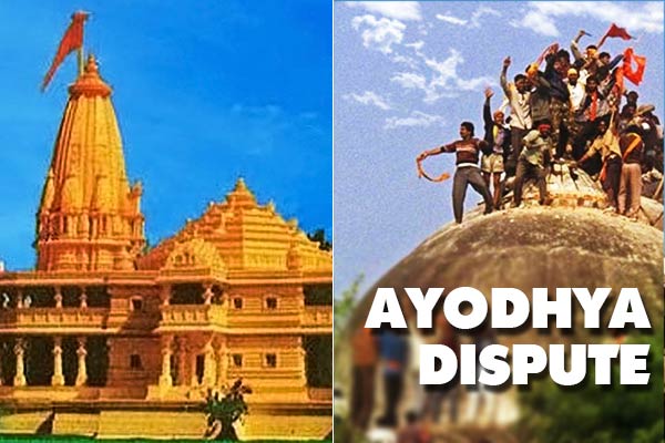 Hindus & Muslims tried to prove in the disputed land of Ayodhya Hindus & Muslims tried to prove in the disputed land of Ayodhya