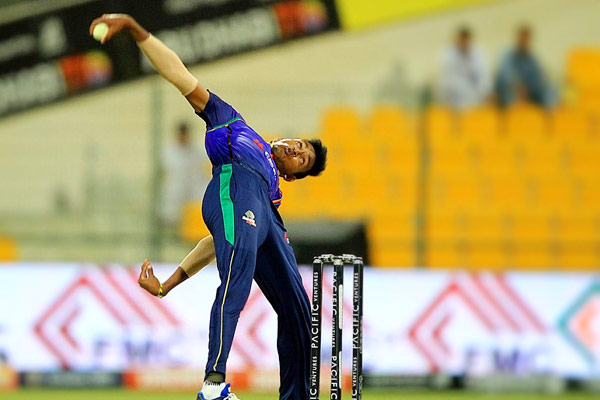 His amazing bowling video went viral on social media His amazing bowling video went viral on social media