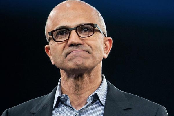Microsoft's India-born Chief Executive Officer Satya Nadella Microsoft's India-born Chief Executive Officer Satya Nadella