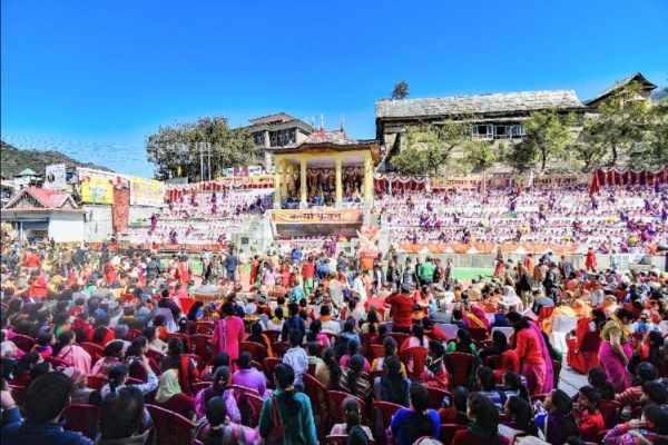 Mandi's 'collective girl worship' recorded in Limca Book of Records Mandi's 'collective girl worship' recorded in Limca Book of Records