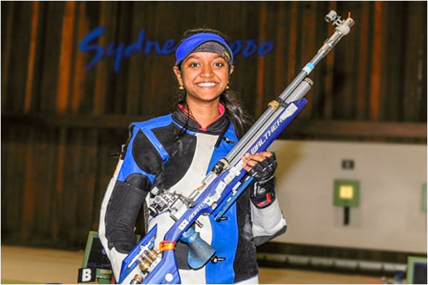 Elavenil Valarivan Wins Gold in 10m Air Rifle Competition Elavenil Valarivan Wins Gold in 10m Air Rifle Competition