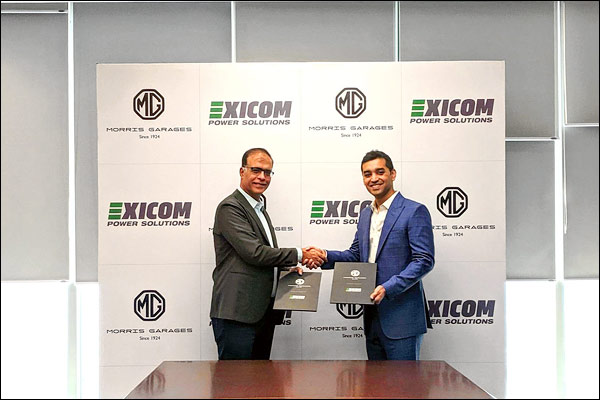 MG Motor India's agreement with Exicom Tele-Systems for Battery Reuse MG Motor India's agreement with Exicom Tele-Systems for Battery Reuse