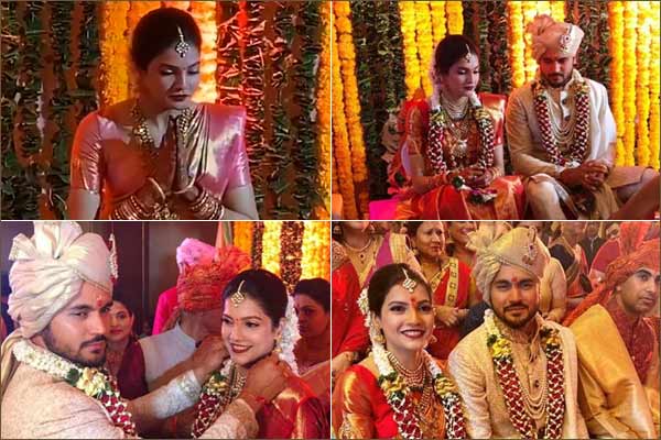 Manish Pandey gets hitched to actress Ashrita Shetty after winning Manish Pandey gets hitched to actress Ashrita Shetty after winning