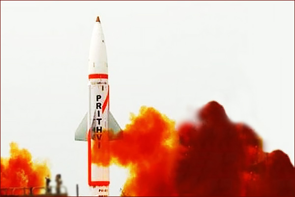 Successful test of Prithvi-2 missile, will carry war material from 500 to 1000 kg Successful test of Prithvi-2 missile, will carry war material from 500 to 1000 kg
