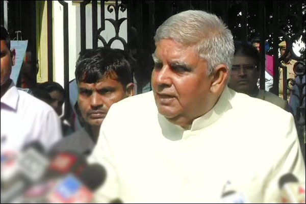 Bengal governor forced to wait outside locked assembly gate Bengal governor forced to wait outside locked assembly gate