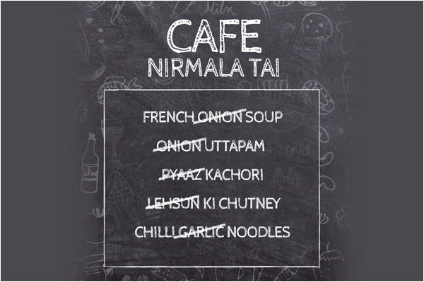 Nirmala Sitharaman surrounded by tweeting this photo of the menu Nirmala Sitharaman surrounded by tweeting this photo of the menu