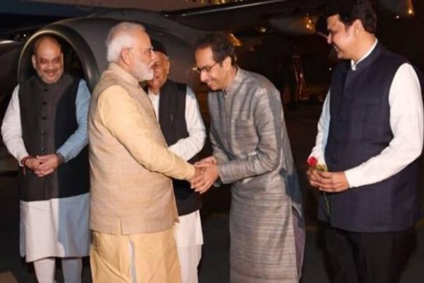 Uddhav's first meeting with PM Modi after becoming Maharashtra CM Uddhav's first meeting with PM Modi after becoming Maharashtra CM