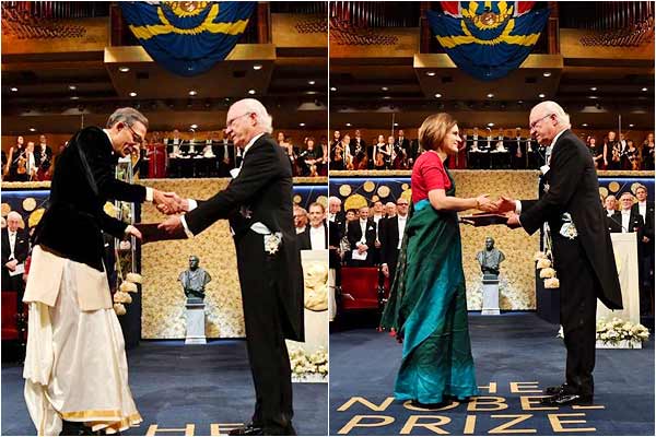 Abhijit Banerjee receives Nobel Prize in economics Abhijit Banerjee receives Nobel Prize in economics