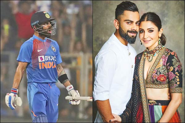 Virat Kohli Dedicates India T20 Win to Anushka Sharma Virat Kohli Dedicates India T20 Win to Anushka Sharma