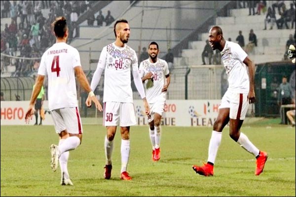 Mohun Bagan registered their first victory of the 13th I League season Mohun Bagan registered their first victory of the 13th I League season