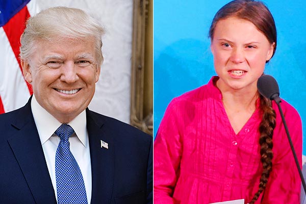 Trump again mocks teen climate activist Greta Thunberg Trump again mocks teen climate activist Greta Thunberg