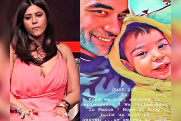 Ekta Kapoor is Devastated After Kushal Punjabi Commits Suicide Ekta Kapoor is Devastated After Kushal Punjabi Commits Suicide