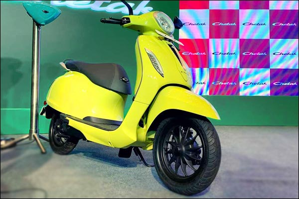 Bajaj Chetak electric scooter introduced at Rs 1 Lakh Bajaj Chetak electric scooter introduced at Rs 1 Lakh