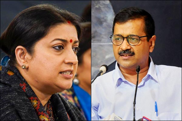 Smriti Irani blames AAP govt for delay in hanging Nirbhaya convicts Smriti Irani blames AAP govt for delay in hanging Nirbhaya convicts