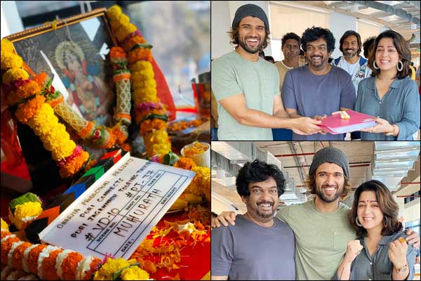 Vijay Devarakonda in Karan Johar next film Muhurta shot completed in Mumbai Vijay Devarakonda in Karan Johar next film Muhurta shot completed in Mumbai