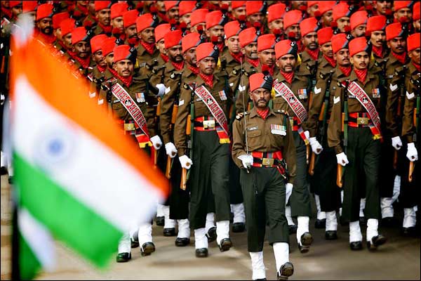Full dress rehearsal for Republic Day Parade Celebrations Full dress rehearsal for Republic Day Parade Celebrations