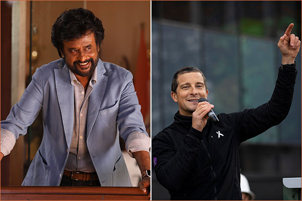 Rajnikanth suffers minor injuries while shooting for Man vs Wild show Rajnikanth suffers minor injuries while shooting for Man vs Wild show