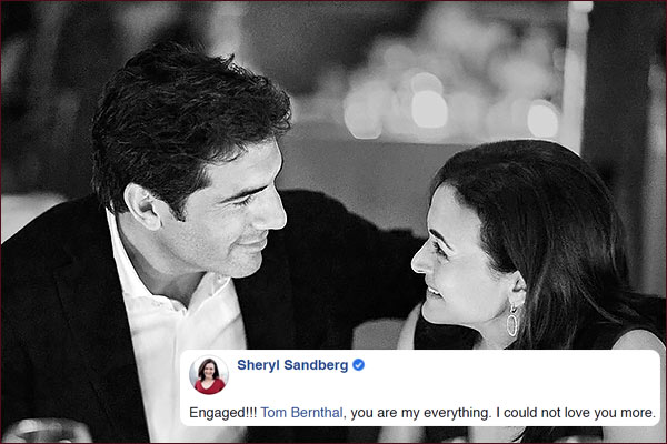 Facebook COO engaged with boyfriend 5 years after husband death Facebook COO engaged with boyfriend 5 years after husband death