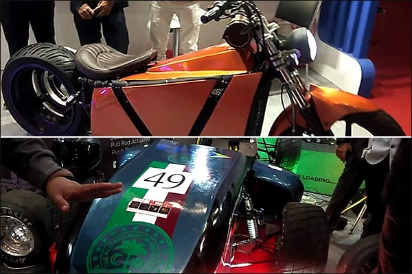 IIT Student F1 Car and Electric Bike Launched at Auto Expo 2020 IIT Student F1 Car and Electric Bike Launched at Auto Expo 2020