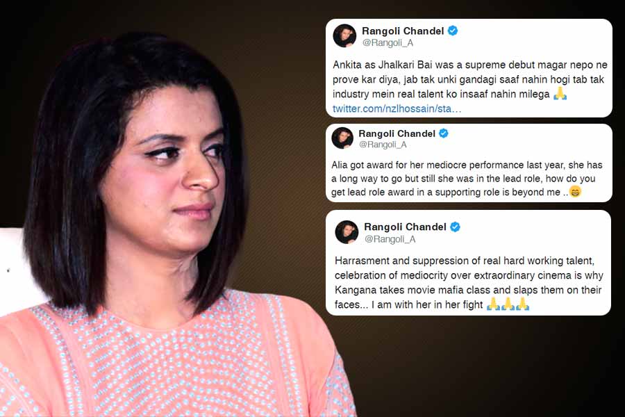 Rangoli Chandel slams Filmfare Awards, accusing it of Nepotism Rangoli Chandel slams Filmfare Awards, accusing it of Nepotism