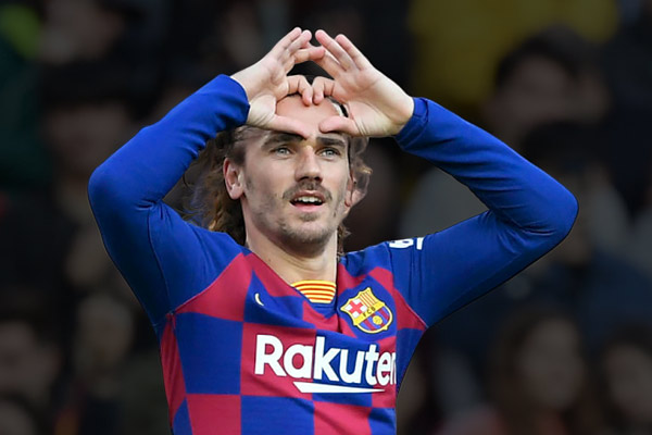Barcelona edge past Getafe with Griezmann late goal Barcelona edge past Getafe with Griezmann late goal
