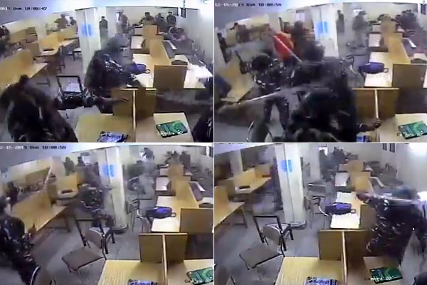 Normal students go to library to study but legends of Jamia pelt stones and hide there Normal students go to library to study but legends of Jamia pelt stones and hide there