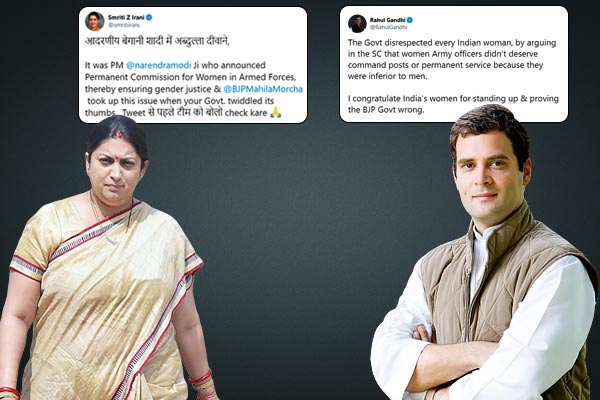Smriti Irani yet again took a jibe at Congress leader Rahul Gandhi Smriti Irani yet again took a jibe at Congress leader Rahul Gandhi