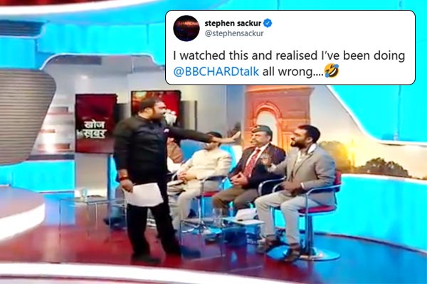 Been doing BBC Hardtalk all wrong says Host Stephen Sackur takes subtle dig at Indian journalist Been doing BBC Hardtalk all wrong says Host Stephen Sackur takes subtle dig at Indian journalist