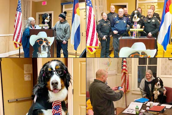 Parker named Dog mayor of Georgetown, sworn in coat-tie Parker named Dog mayor of Georgetown, sworn in coat-tie
