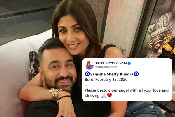 Shilpa Shetty and Raj Kundra welcome baby girl Samisha via surrogacy Shilpa Shetty and Raj Kundra welcome baby girl Samisha via surrogacy
