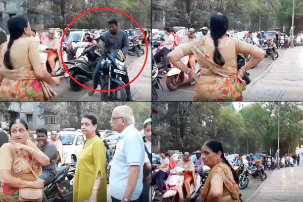 71-year-old elderly becomes traffic aunt teaching driving rules to people 71-year-old elderly becomes traffic aunt teaching driving rules to people