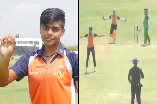 Under 19 cricketer shatters records by taking 10 wickets in 4.5 overs Under 19 cricketer shatters records by taking 10 wickets in 4.5 overs