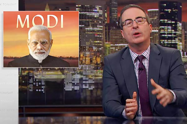 John Oliver show criticised PM Modi and Disney India blocks it John Oliver show criticised PM Modi and Disney India blocks it