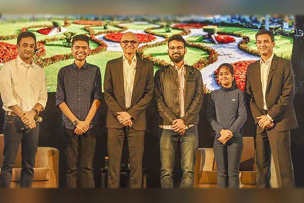 When 13 year-old Ludhiana girl impressed Microsoft CEO Satya Nadella When 13 year-old Ludhiana girl impressed Microsoft CEO Satya Nadella