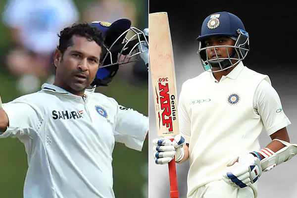 Prithvi Shaw becomes second youngest Indian after Sachin Tendulkar to score a fifty in New Zealand Prithvi Shaw becomes second youngest Indian after Sachin Tendulkar to score a fifty in New Zealand