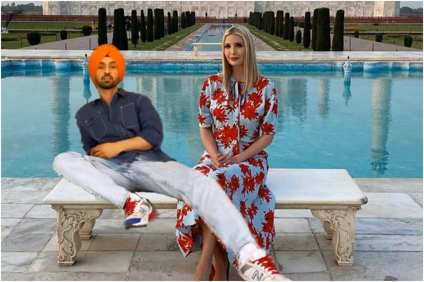 Ivanka Trump responds to Diljit Dosanjh photoshops picture with her Ivanka Trump responds to Diljit Dosanjh photoshops picture with her