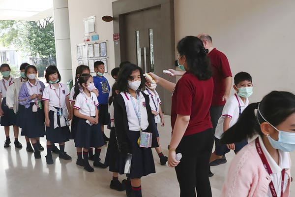 None of the five children showed coronavirus symptom CMO visits Noida school None of the five children showed coronavirus symptom CMO visits Noida school