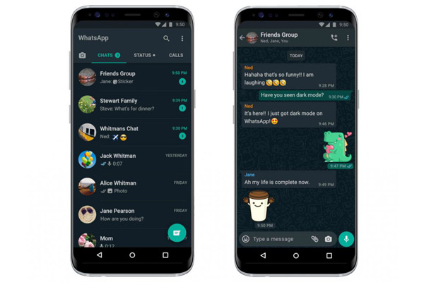 WhatsApp releases dark mode for Android and iOS users globally WhatsApp releases dark mode for Android and iOS users globally