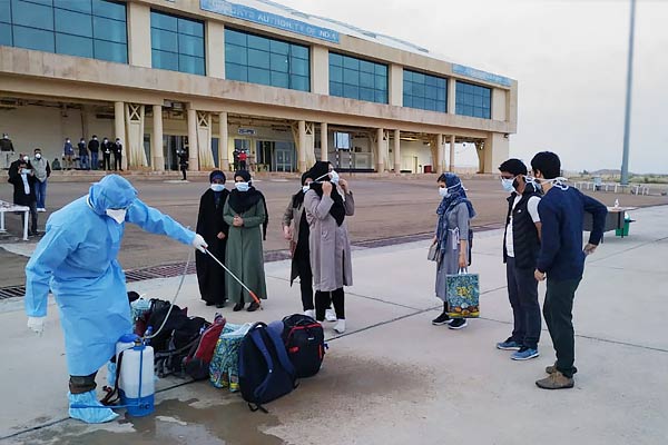 Fourth batch of 53 Indians returned from Iran, to stay at Jaisalmer Army Wellness Center Fourth batch of 53 Indians returned from Iran, to stay at Jaisalmer Army Wellness Center